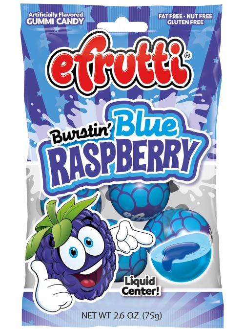 bursting blue raspberry