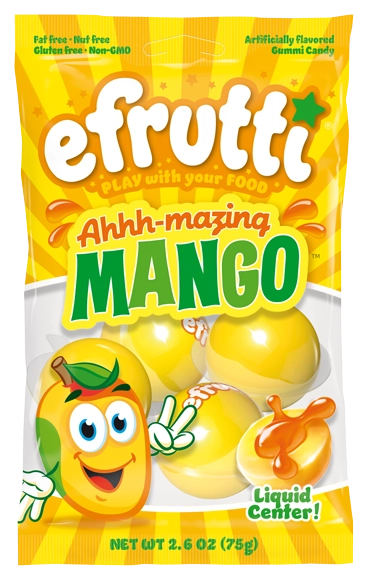 viral liquid filled gummi 5 pack - mango