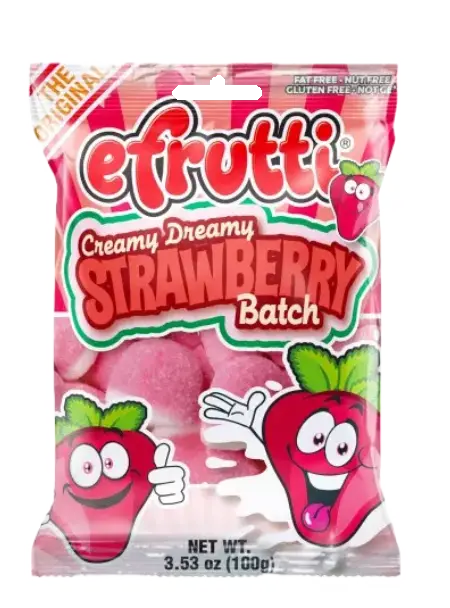 creamy dreamy strawberry batch classic peg bag