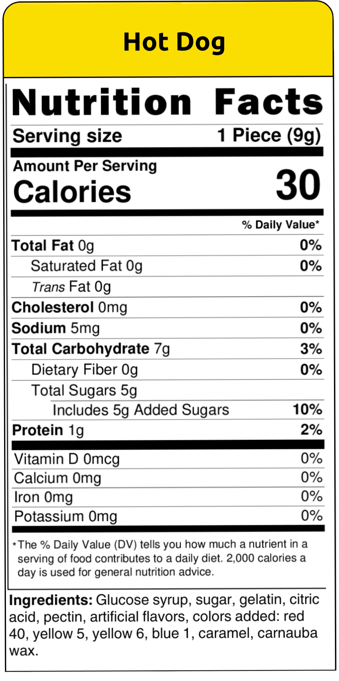 nutritional facts pizza 8ct